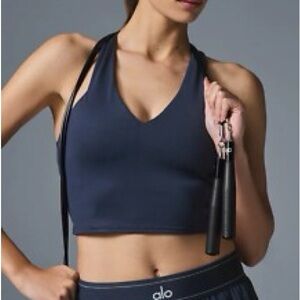 ALO Yoga Women's Real Tank navy